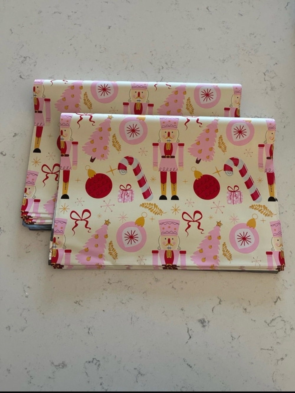 20 Holiday Nutcracker Polymailers